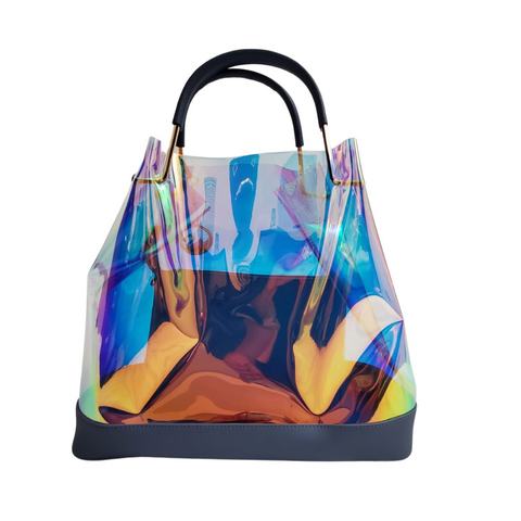 Lagoon – Barrel shaped fashion bag